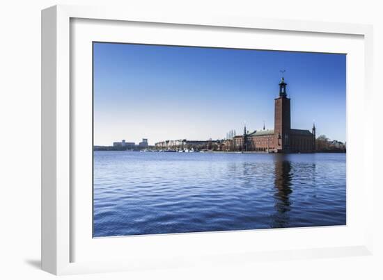 City Hall, Stockholm, Sweden-Frina-Framed Photographic Print