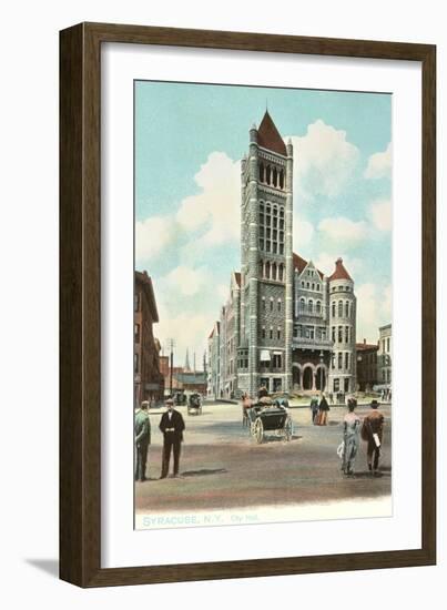 City Hall, Syracuse, New York-null-Framed Art Print