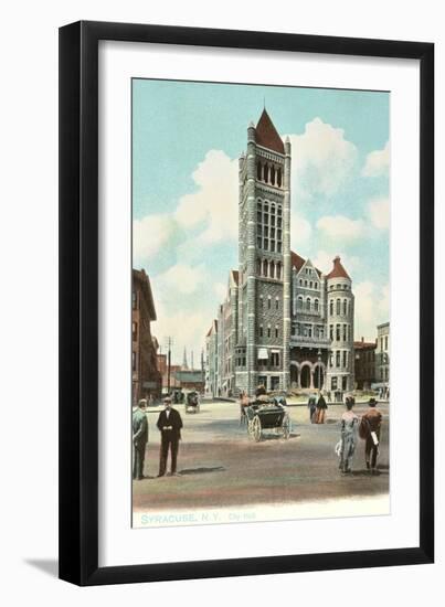 City Hall, Syracuse, New York-null-Framed Art Print