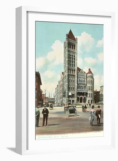 City Hall, Syracuse, New York-null-Framed Art Print