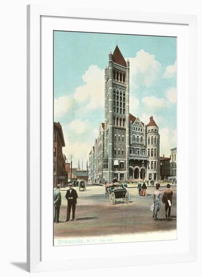 City Hall, Syracuse, New York-null-Framed Art Print