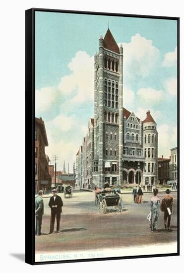 City Hall, Syracuse, New York-null-Framed Stretched Canvas
