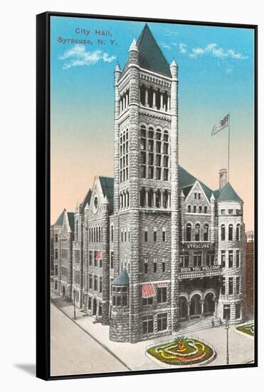 City Hall, Syracuse, New York-null-Framed Stretched Canvas