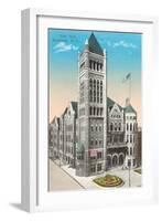 City Hall, Syracuse, New York-null-Framed Art Print