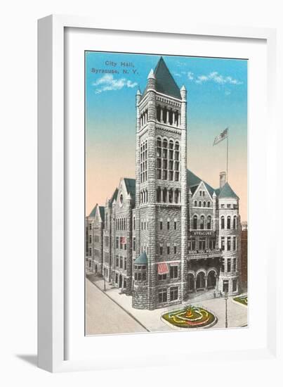 City Hall, Syracuse, New York-null-Framed Art Print