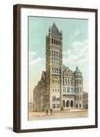 City Hall, Syracuse-null-Framed Art Print