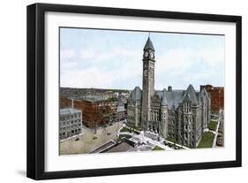 City Hall, Toronto, Canada, C1900s-null-Framed Giclee Print
