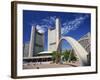 City Hall, Toronto, Ontario, Canada, North America-Winter Timothy-Framed Photographic Print