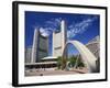 City Hall, Toronto, Ontario, Canada, North America-Winter Timothy-Framed Photographic Print