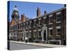 City Hall Viewed From the Historic Georgian Park Square, Leeds, West Yorkshire, England, Uk-Peter Richardson-Stretched Canvas