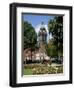 City Hall Viewed From the Historic Georgian Park Square, Leeds, West Yorkshire, England, Uk-Peter Richardson-Framed Photographic Print