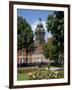 City Hall Viewed From the Historic Georgian Park Square, Leeds, West Yorkshire, England, Uk-Peter Richardson-Framed Photographic Print