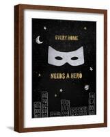 City Hero-Clara Wells-Framed Art Print