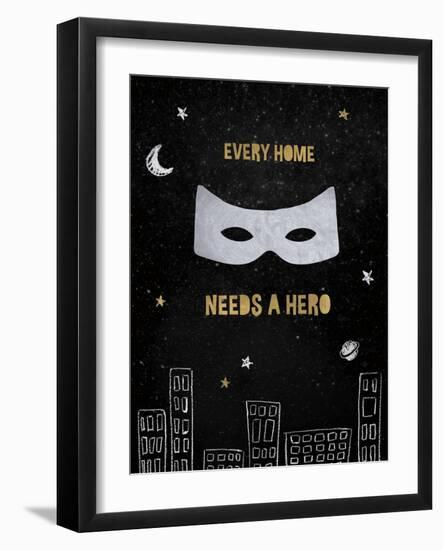 City Hero-Clara Wells-Framed Art Print