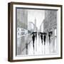 City Hurry-Shawn Mackey-Framed Giclee Print
