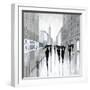 City Hurry-Shawn Mackey-Framed Giclee Print