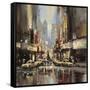 City Impression-Brent Heighton-Framed Stretched Canvas