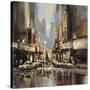 City Impression-Brent Heighton-Stretched Canvas