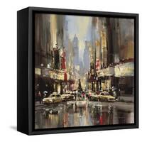 City Impression-Brent Heighton-Framed Stretched Canvas