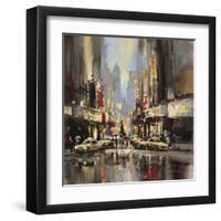 City Impression-Brent Heighton-Framed Art Print