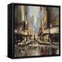 City Impression-Brent Heighton-Framed Stretched Canvas