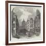 City Improvements, Cannon-Street West-null-Framed Giclee Print