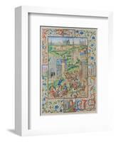 City in Construction-null-Framed Collectable Print