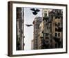 City in Flight-Pete Kelly-Framed Giclee Print