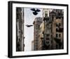 City in Flight-Pete Kelly-Framed Giclee Print