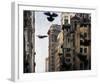 City in Flight-Pete Kelly-Framed Giclee Print