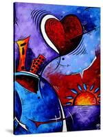 City In Motion-Megan Aroon Duncanson-Stretched Canvas