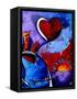 City In Motion-Megan Aroon Duncanson-Framed Stretched Canvas