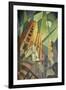 City in Shards of Light-Carolyn Hubbard-Ford-Framed Giclee Print