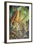 City in Shards of Light-Carolyn Hubbard-Ford-Framed Giclee Print