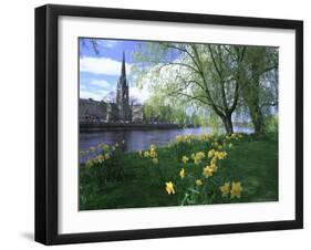 City in Spring, Perth, Perthshire, Tayside, Scotland, UK, Europe-Kathy Collins-Framed Photographic Print