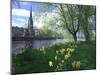 City in Spring, Perth, Perthshire, Tayside, Scotland, UK, Europe-Kathy Collins-Mounted Photographic Print