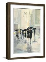 City in the Rain-Avery Tillmon-Framed Art Print