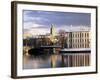 City in Winter, Stockholm, Sweden, Scandinavia, Europe-Sylvain Grandadam-Framed Photographic Print