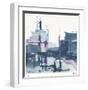 City Indigo II-Chris Paschke-Framed Limited Edition