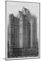 City Investing Building-Moses King-Mounted Art Print