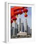 City Kkyline and Financial District, Singapore, Southeast Asia, Asia-Gavin Hellier-Framed Photographic Print