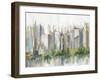 City Lake Relections-Allison Pearce-Framed Art Print