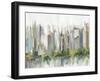 City Lake Relections-Allison Pearce-Framed Art Print