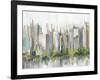 City Lake Relections-Allison Pearce-Framed Art Print