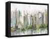 City Lake Relections-Allison Pearce-Framed Stretched Canvas