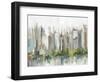 City Lake Relections-Allison Pearce-Framed Art Print