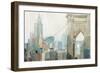 City Life I-Allison Pearce-Framed Art Print