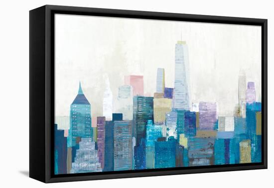 City Life II-Allison Pearce-Framed Stretched Canvas
