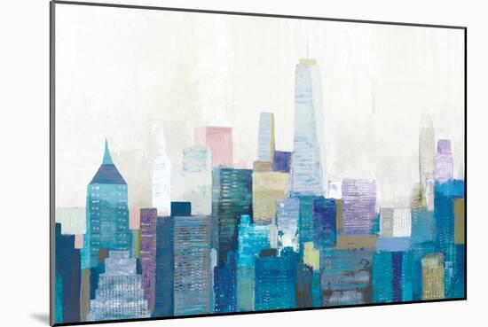 City Life II-Allison Pearce-Mounted Art Print