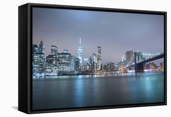 City Life-Eye Of The Mind Photography-Framed Stretched Canvas